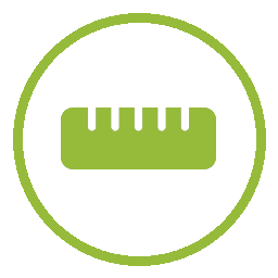 Lawn levelling icon